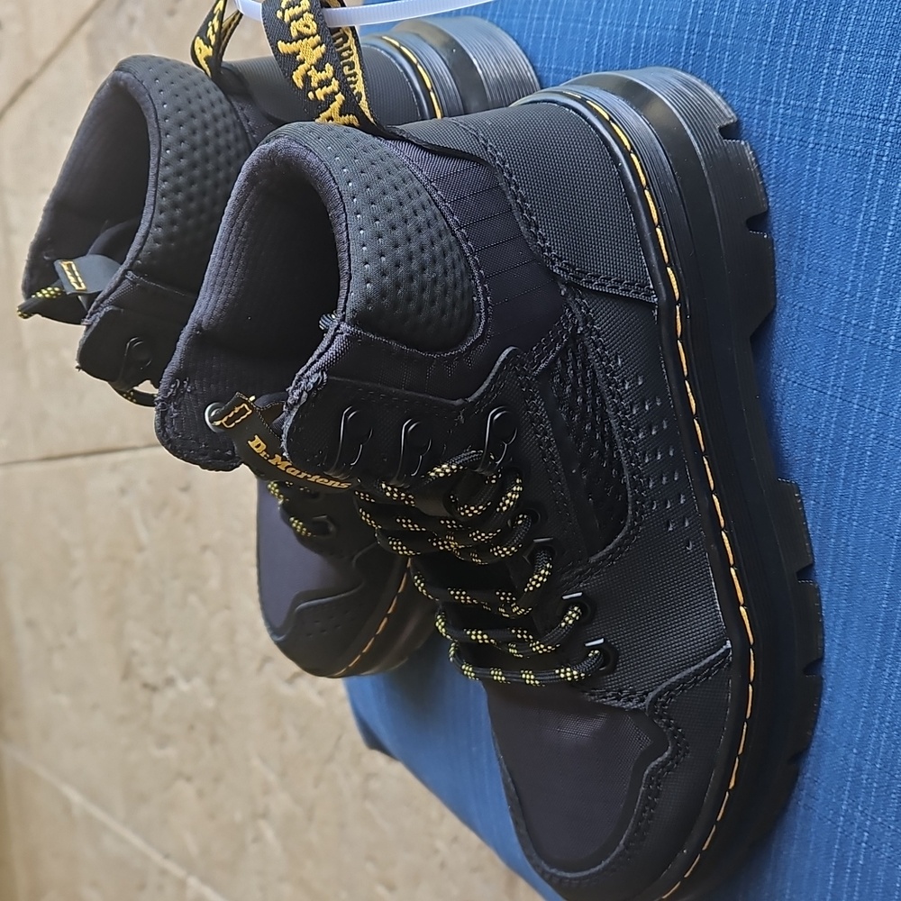 Dr Martens Rilla Utility Hiking Boots In Black Woman's 5, Men's 4